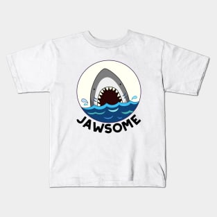 Jawsome Cute Shark Pun Kids T-Shirt